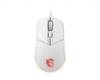 Produktbild von MSI Clutch GM11 WHITE Gaming Maus.USB