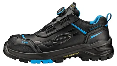 Produktbild von Sir Safety Smart Sicherheitsschuh S7S Leder mit Fiberglaskappe und Kompositsohle, 41, Schwarz