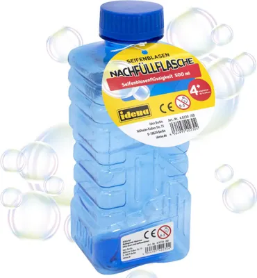 Produktbild von Seifenblasen Nachfüllflasche 500ml