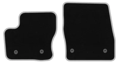 Immagine prodotto di Tappetini in moquette per Ford Transit Connect FL 2017- (commerciale) – set 4 pezzi, nero/argento, su misura – Wielganizator CARLUX