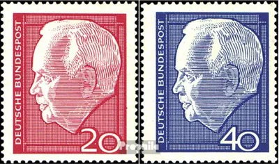 Produktbild von Briefmarken BRD (BR.Deutschland) 1964 Mi 429-430 (kompl.Ausg.) FDC Wiederwahl des Bundespräsidenten Lübke (I)