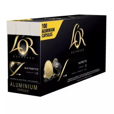 Produktbild von L'Or - Kaffeetassen L'or Espresso Ristretto 100st | Schnappen Sie sich ein 100 Stück