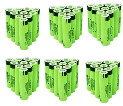 Productafbeelding van Lithium-ion batterij, 3400 mAh capaciteit, compatibel met diverse apparaten, 34B-3400mah-60 stuks