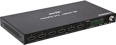 Zdjęcie produktu dla Rozdzielacz HDMI 2x4, 8K 60 Hz, 4K 120 Hz, HDMI 2.1