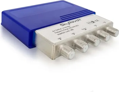 Produktbild von SkyRevolt DiSEqC Schalter 4/1 SAT Umschalter Switch Wetterschutzgehäuse