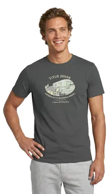 Produktbild von Spreadshirt Die Drei Fragezeichen warenhandel Männer T-Shirt, S, Anthrazit