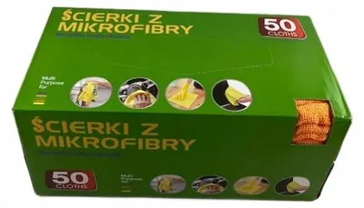 Produktbild von Angren Mikrofaser-Tücher 50er Set Orange Reinigungstücher