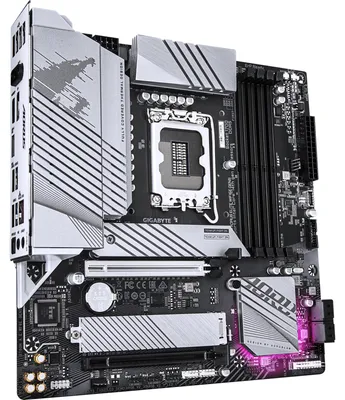 Imagen del producto de Gigabyte B760M Aorus Elite WiFi6E Gen5 (placa base B760, socket S1700, formato mATX, memoria DDR5)