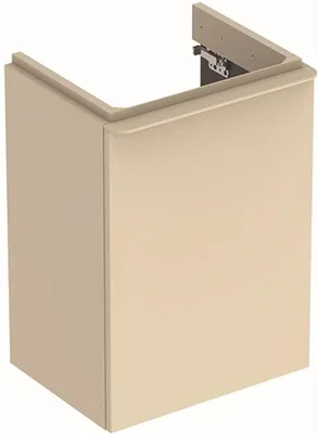 Produktbild von Geberit Smyle Square Handwaschbecken Unterschrank, 500350, 442x617x356mm, mit eine Tür, rechtsöffnend, 500.350.JL.1