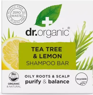 Zdjęcie produktu dla Dr. Organic Tea Tree und Zitronenfestes Shampoo 75g