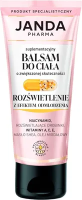 Obrázok produktu pre Janda Rozjasňujúce telové mlieko s omladzujúcim účinkom 200 ml