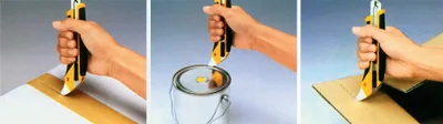 Image de Weidmüller Cutter Largeur 18mm avec molette de blocage et ouvre-boîte couleur - 489613