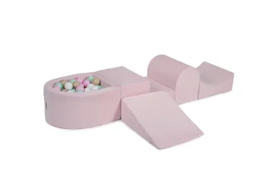 Produktbild von Schaumstoff Bausteine Kinder mit Bällebad - Softbausteine Baby