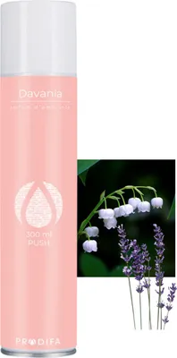 Raumerfricher Spray mit eine warme, fruchtige und dezente Note Davania von Prodifa 300 ml