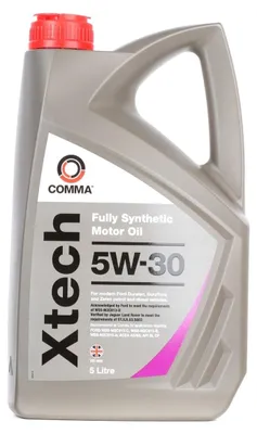 Produktbild von COMMA Xtech für 5W-30 5 Liter Motoröl Motorenöl Synthetisch WSS-M2C913-A WSS-M2C913-B WSS-M2C913-C WSS-M2C913-D STJLR.03.5003 Öl