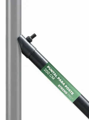 Imagen del producto de Puntal para poste Strend Pro METALTEC, 38/2000/1,25 mm, galvanizado y recubierto de PVC, antracita RAL 7016