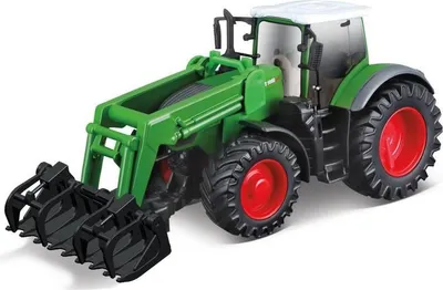 Zdjęcie produktu dla Bburago 18-31635 - Ciągnik - Fendt 1050 Vario z przednim chwytakiem (10 cm)