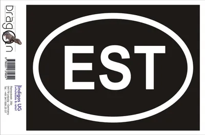 Produktbild von Aufkleber / Autoaufkleber - JDM / Die cut / Auto / OEM - Est - 160x110mm gold - Heckscheibe / Heckscheibenaufkleber