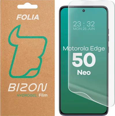 Produktbild von Hydrogel Folie für den Bildschirm für Motorola Edge 50 Neo, Bizon Glass Hydrogel Front, 1 Stück