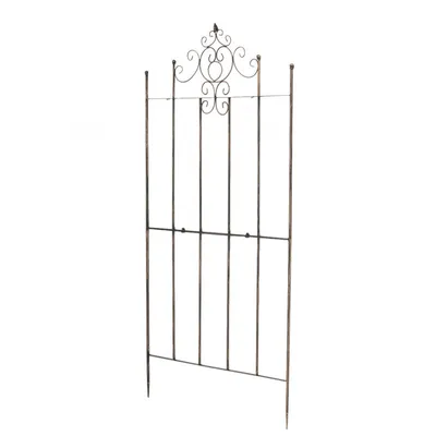 Produktbild von CLP Rankgitter Paula 170 cm hoch Rankhilfe im rustikalen Landhausstil bronze