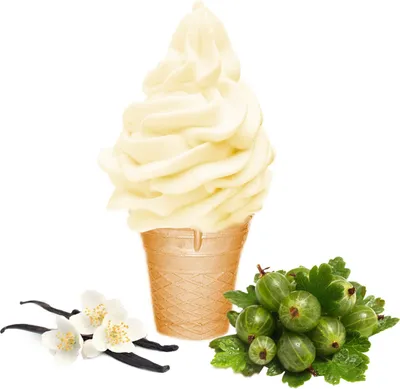 Image de Glace soft vanille groseille en poudre 1 kg