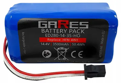 Obrázek produktu pro Gares Náhradní baterie pro Dremel 2 607 336 715 2.615.080.8JA F0138100JB | 7,2 V 2 Ah Inny | Vysokovýkonná baterie pro robotický vysavač | Kompatibilní s Dremel 2 607 336 715 2.615.080.8JA F0138100JB | Prémiová kvalita