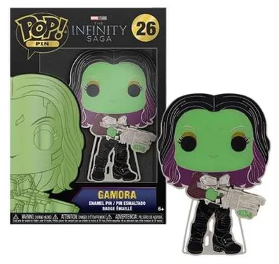 Zdjęcie produktu dla FKMVVPP0077 - Marvel Infinity Saga POP! Pin Ansteck-Pin Gamora 10 cm
