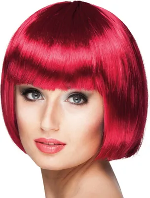Produktbild von Boland 85877, Karnevalskostüm-Perücke, Erwachsener, Weiblich, Polyester, Rot, 200 g