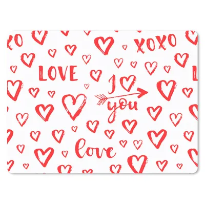 Produktbild von MuchoWow® Mauspad Mousepad Liebe - Geschenk der Liebe 23x19 cm - Mousepads - Maus Mat - Pad - Mausunterlage - Schreibtischunterlage - Mauspad