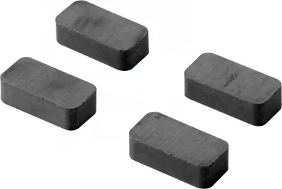 Image de Lot de 4 aimants magnétiques HETTICH, L.20 x l.10 mm