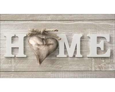 Produktbild von Decopanel Home With Heart 30x15 cm