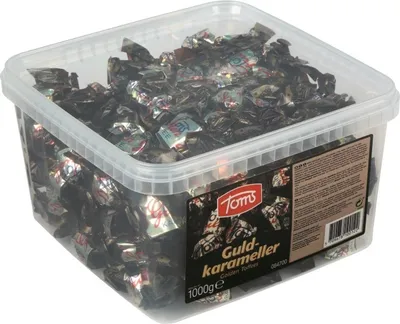 Produktbild von Toms Guldkarameller 1,0kg ca. 160 Stk
