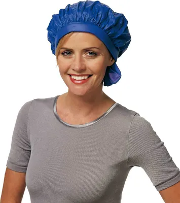 Produktbild von Comair KW-Haube Waterproofuni mittelblau Kaltwellhaube Perm cap medium