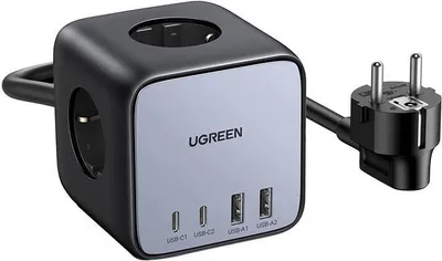 Produktbild von Listwa zasilająca UGREEN CD268, 65W, EU, 1,8m, czarna