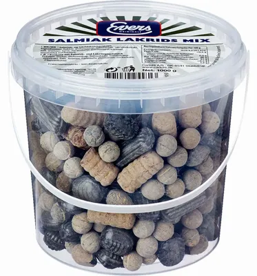 Produktbild von Evers Salmiak Lakrids Mix 1kg