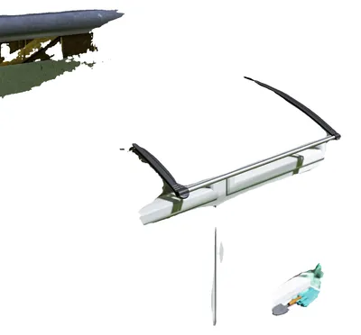 Produktbild von Markisenbezug, UV-beständiges Polycarbonat, Aluminiumstützbalken, armeegrün