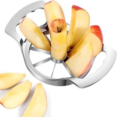 Image de Coupe-pomme - acier inoxydable - 8 lames - Coupe-pomme - Coupe-poire