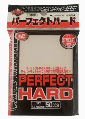 Produktbild von KMC Card Barrier Perfect Hard Sleeves (50)