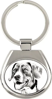 Immagine prodotto di Cane da pastore dell'Appenzello - portachiavi con cane, portachiavi con stampa, ciondolo personalizzato del marchio Art-Dog
