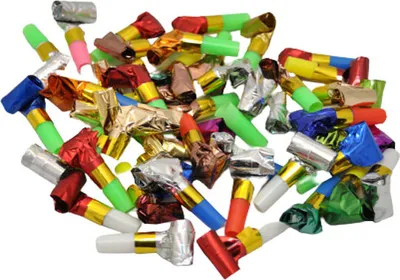 Produktbild von jameitop® 45 Stück Luftrüssel / Partykrachmacher / Tröten / Kinder / Luft Blas Rüssel - Party Set