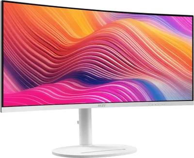 Produktbild von MSI Modern MD342CQPW, 86,4 cm (34"), 3440 x 1440 Pixel, UltraWide Quad HD, 4 ms, Weiß