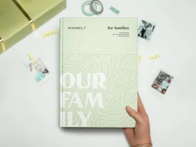 Produktbild von Memories2Make® Challengebuch für Familien