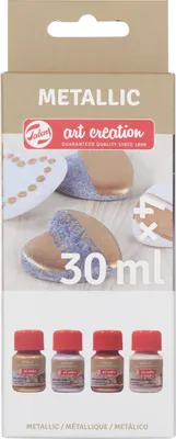 Obrázok produktu pre Talens Art Creation Metalická sada 4 x 30 ml Basic