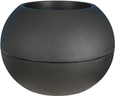 Produktbild von RIVIERA - Kugelblumentopf - D50 - schwarz