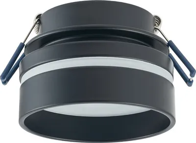 Zdjęcie produktu dla Lampa podtynkowa okrągła czarna MLJET GU10 NV10493 Nowodvorski