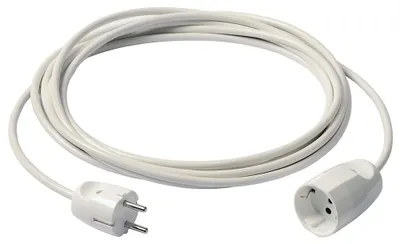 Imagen del producto de VIMAR 0P32397.B. Cable de extensión 3G1+P30, 5 metros, color blanco