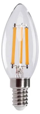 Produktbild von Kanlux LED Filament C35 Kerze 5,9W = 60W E14 Klar 806lm Warmweiß 2700K 320° DIMMBAR