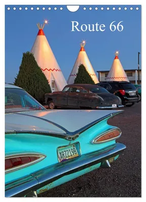 Produktbild von Route 66 (UK-Version) (Wall Calendar 2027 DIN A4 portrait), CALVENDO 12 Month Wall Calendar