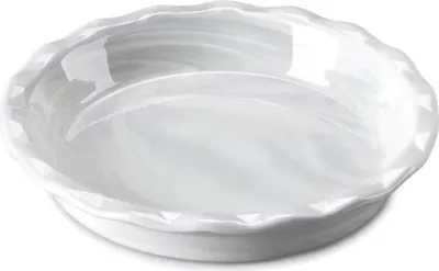 Immagine prodotto di Casseruola rotonda in Vetroceramica da 1100 ml con aspetto marmoreo, teglia per lasagne
