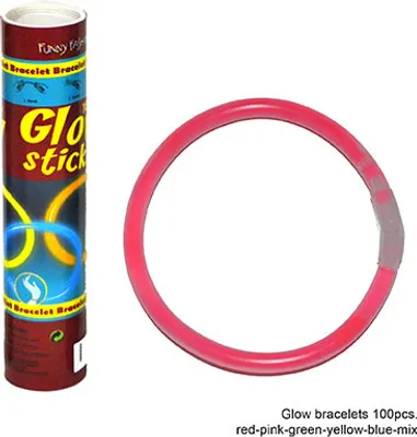 Produktbild von Disco Light 100 Stück Knicklichter Farbmix
